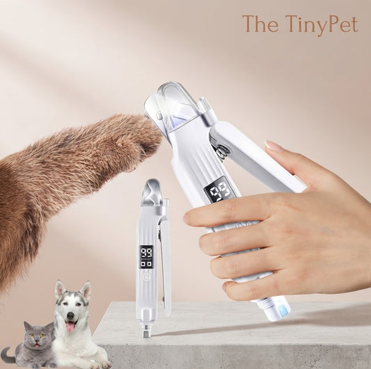 2-in-1 Pet Nail Clipper and Grinder: Cut One End, Smooth the Other