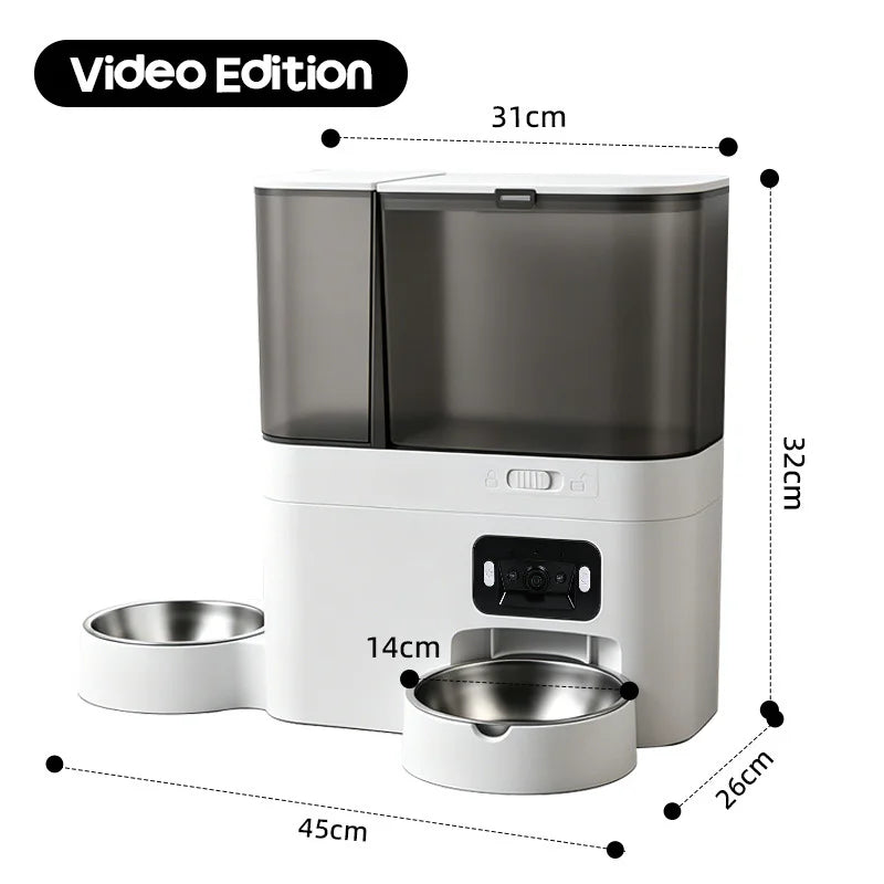 Video Edition measurements, with the camera on the front
