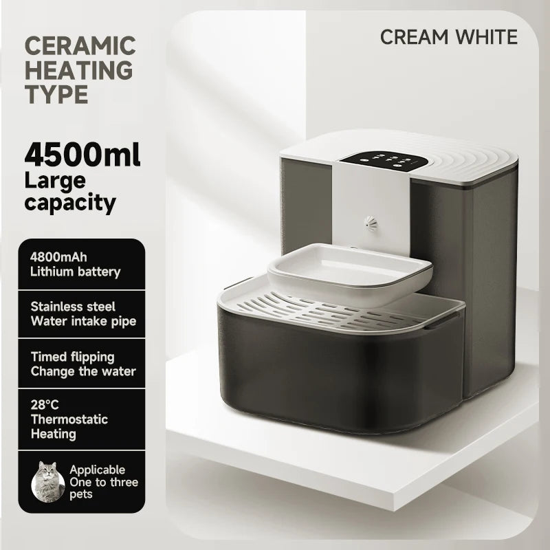 Heated version in cream, 4800 mAh, with 28 degree thermostatic heating