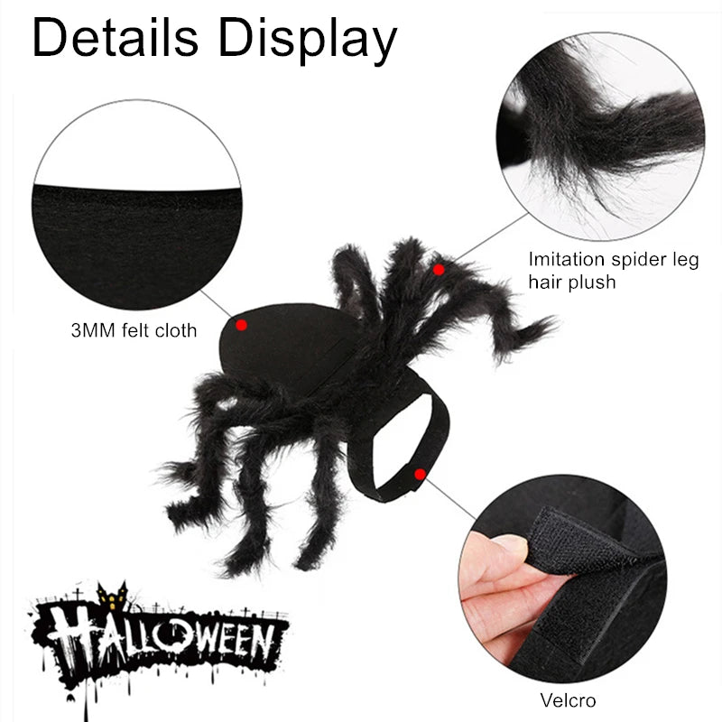 Details: 3 mm felt body, shaggy plush legs and Velcro strap