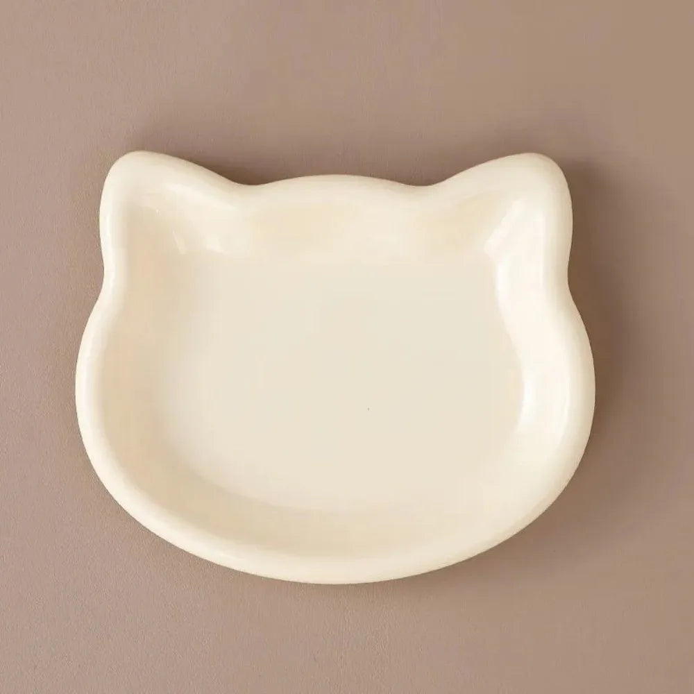 Size guide for the cat-shaped dish