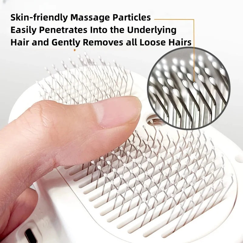 Close-up of the rounded pin tips