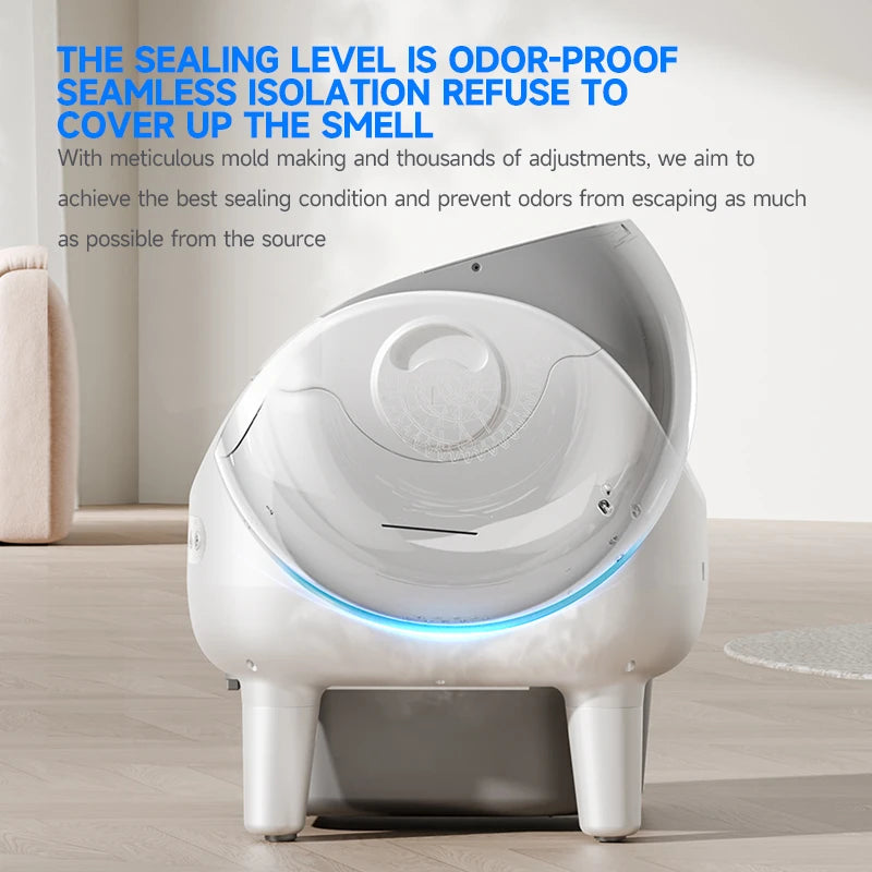 The sealing that keeps odour inside the unit