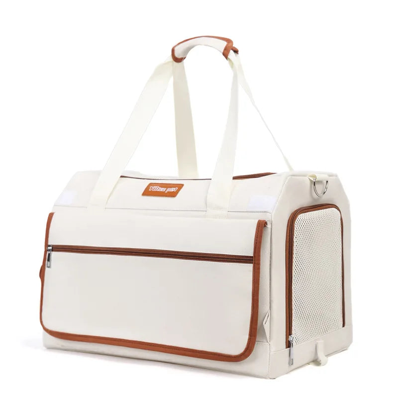 Single carrier deck detached from the trolley, shown as a standalone bag with shoulder strap