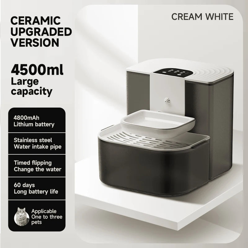Upgraded version in cream, 4800 mAh