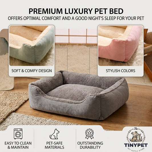 Premium Plush Pet Bed (Free ship to Australia)